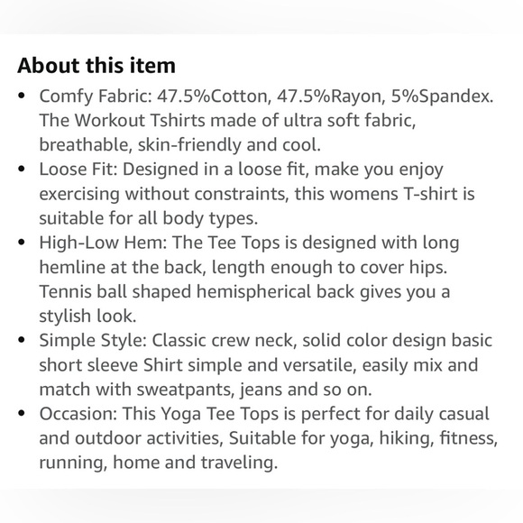 The Gym People Hot Pink Workout T-Shirt, XXL - Picture 6 of 6